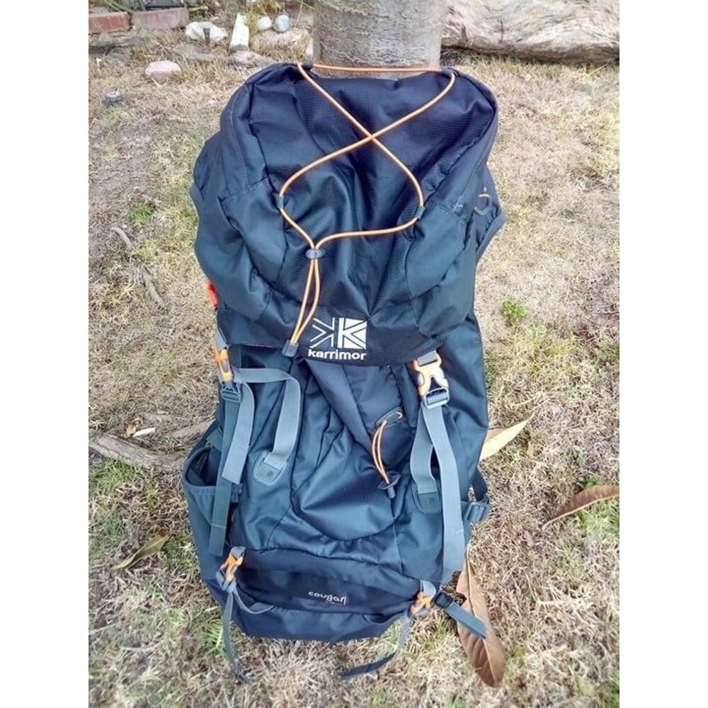 KARRIMOR backpack navy plain cougar70-10 backpack climbing Large.